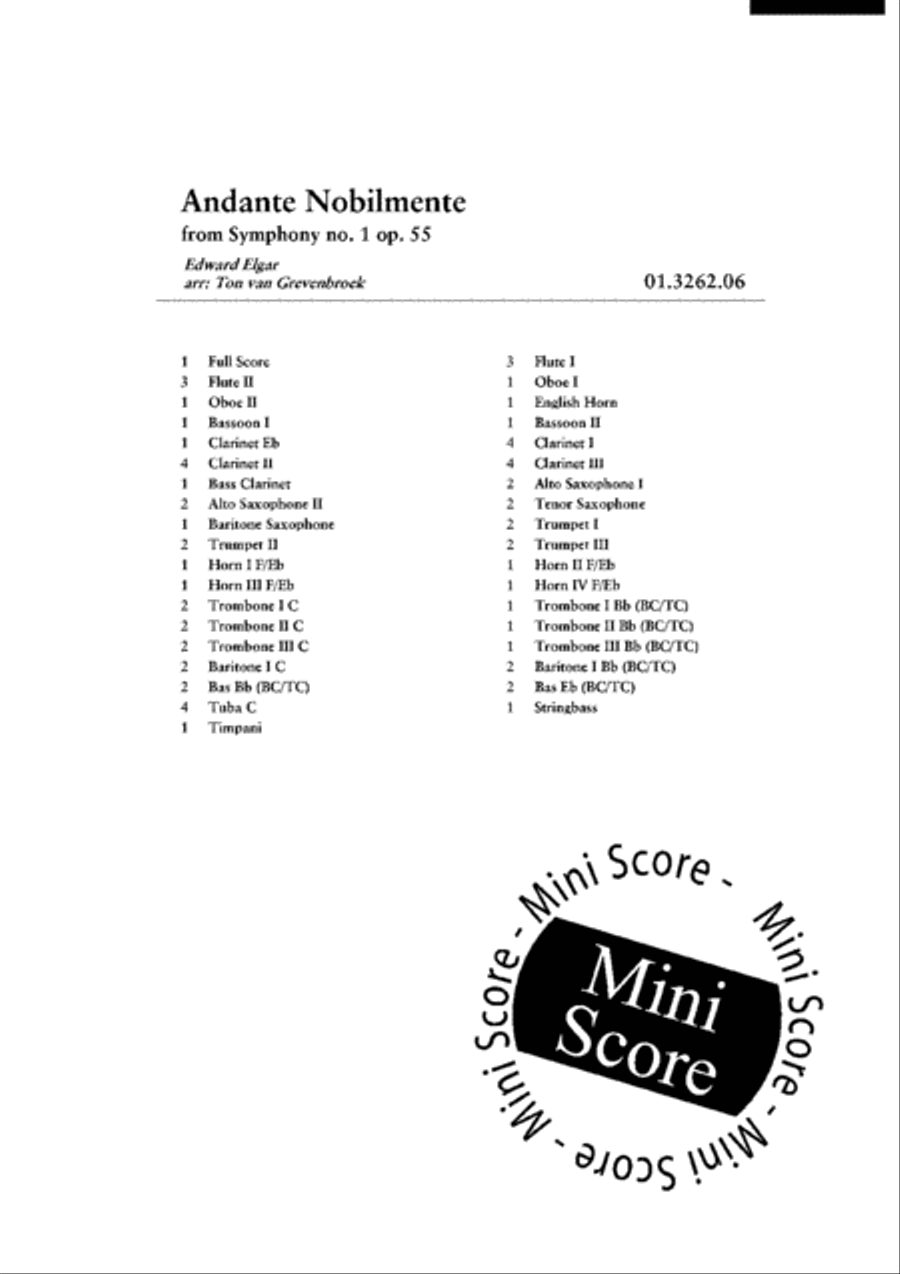 Andante Nobilmente Andante Nobilmente Concert Band scores gallery preview page 4