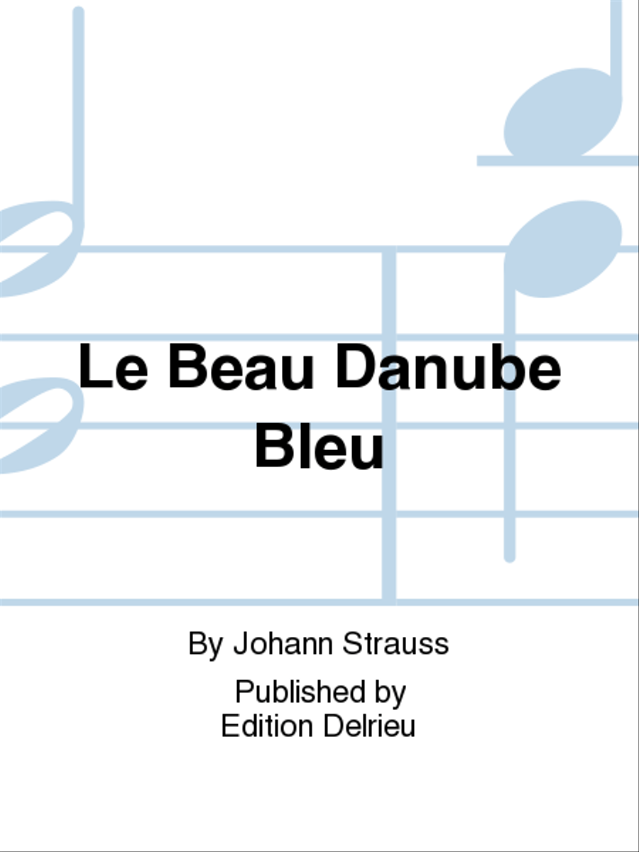Le Beau Danube Bleu Piano Solo scores gallery preview page 1