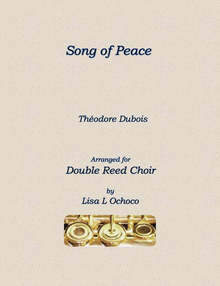 Song of Peace for Double Reed Choir image number null
