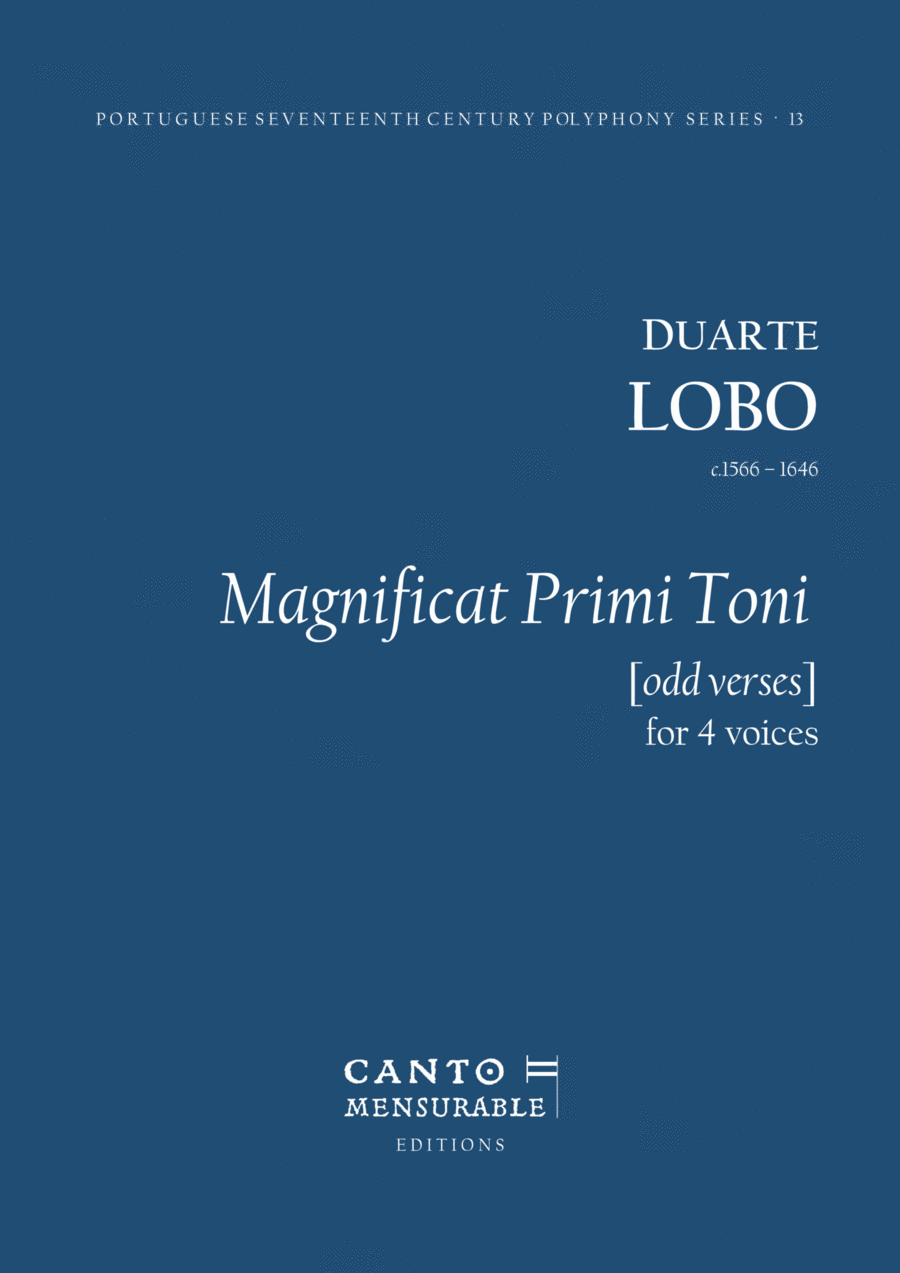Magnificat Primi Toni [odd verses] 4-Part scores gallery preview page 1