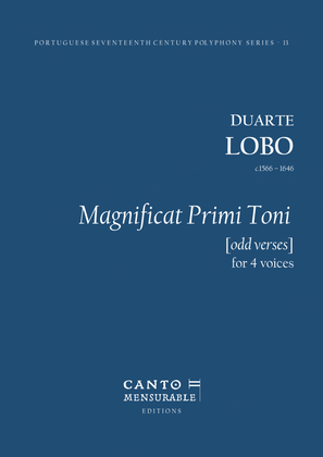 Magnificat Primi Toni [odd verses]