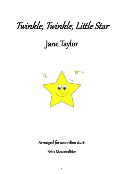 Twinkle, twinkle, little star image number null