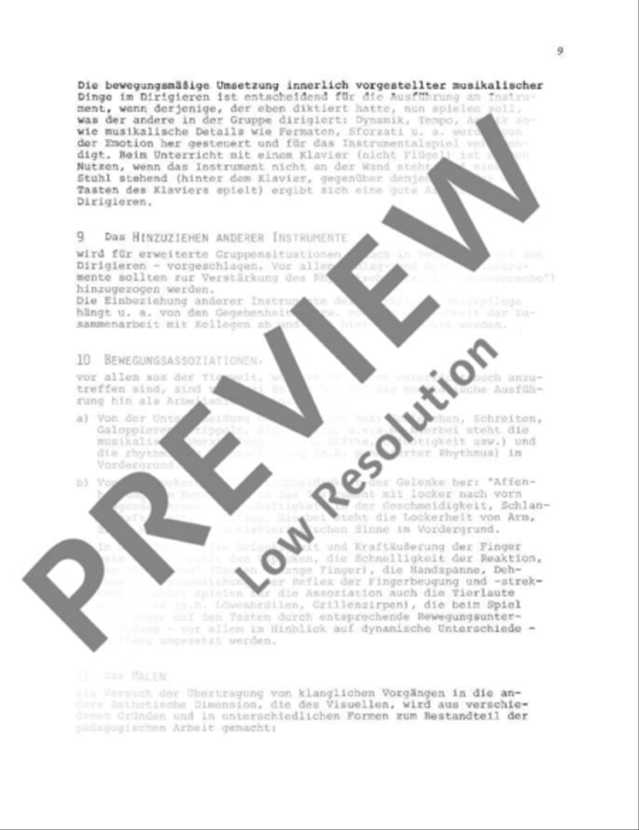 Zwei Hände - Zwölf Tasten Piano Solo scores gallery preview page 10