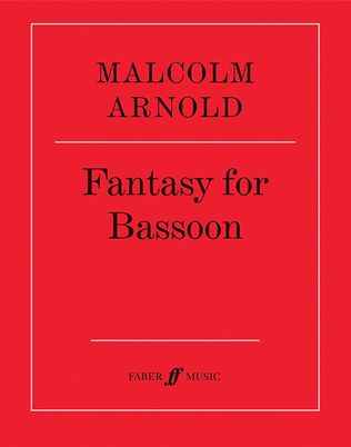 Book cover for Fantasy for Bassoon