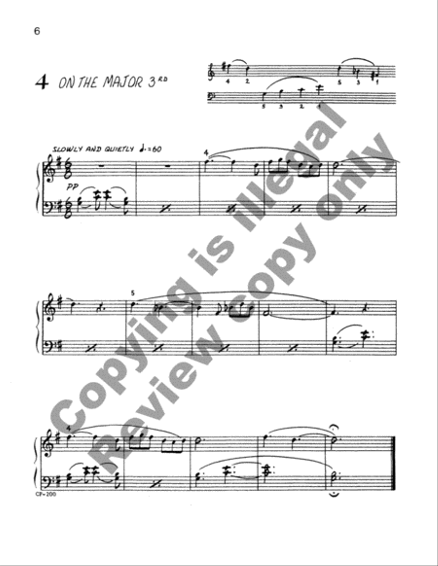 Twelve Little Etudes Piano Method scores gallery preview page 6