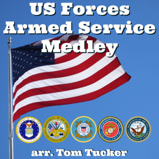 Book cover for US Forces Service Medley