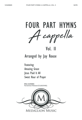 Book cover for Four-part Hymns: A Cappella, Vol. II