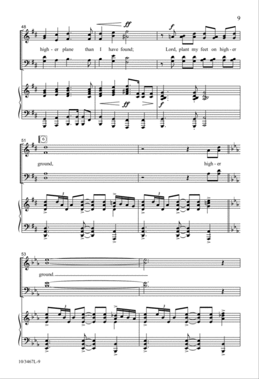 Higher Ground Higher Ground Divisi scores gallery preview page 9