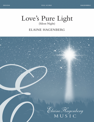 Book cover for Love's Pure Light (Silent Night) Full Score and Parts
