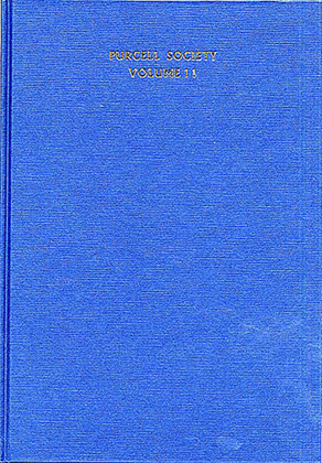 Purcell Society Volume 11 - Birthday Odes For Queen Mary Part 1 (Cloth Bound)