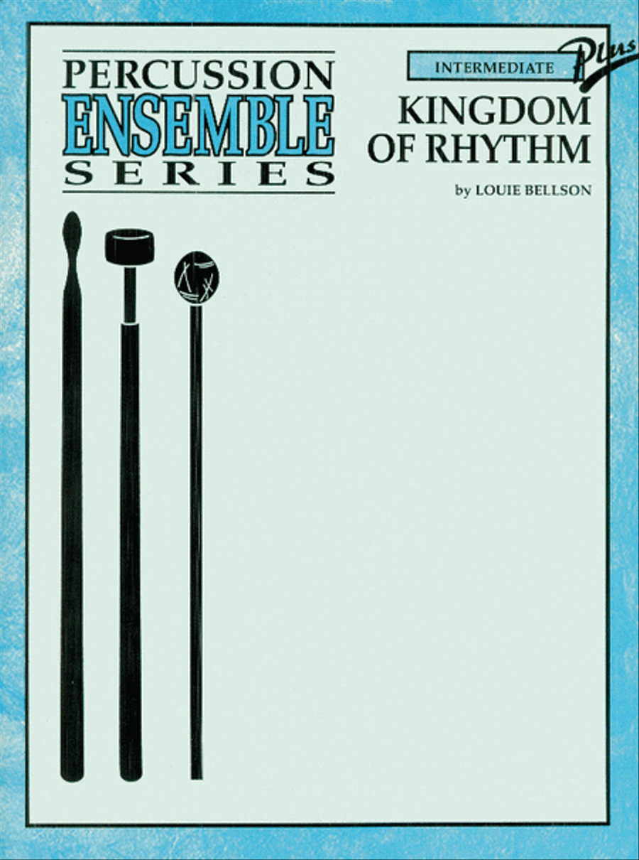 Kingdom of Rhythm Percussion Ensemble scores gallery preview page 1