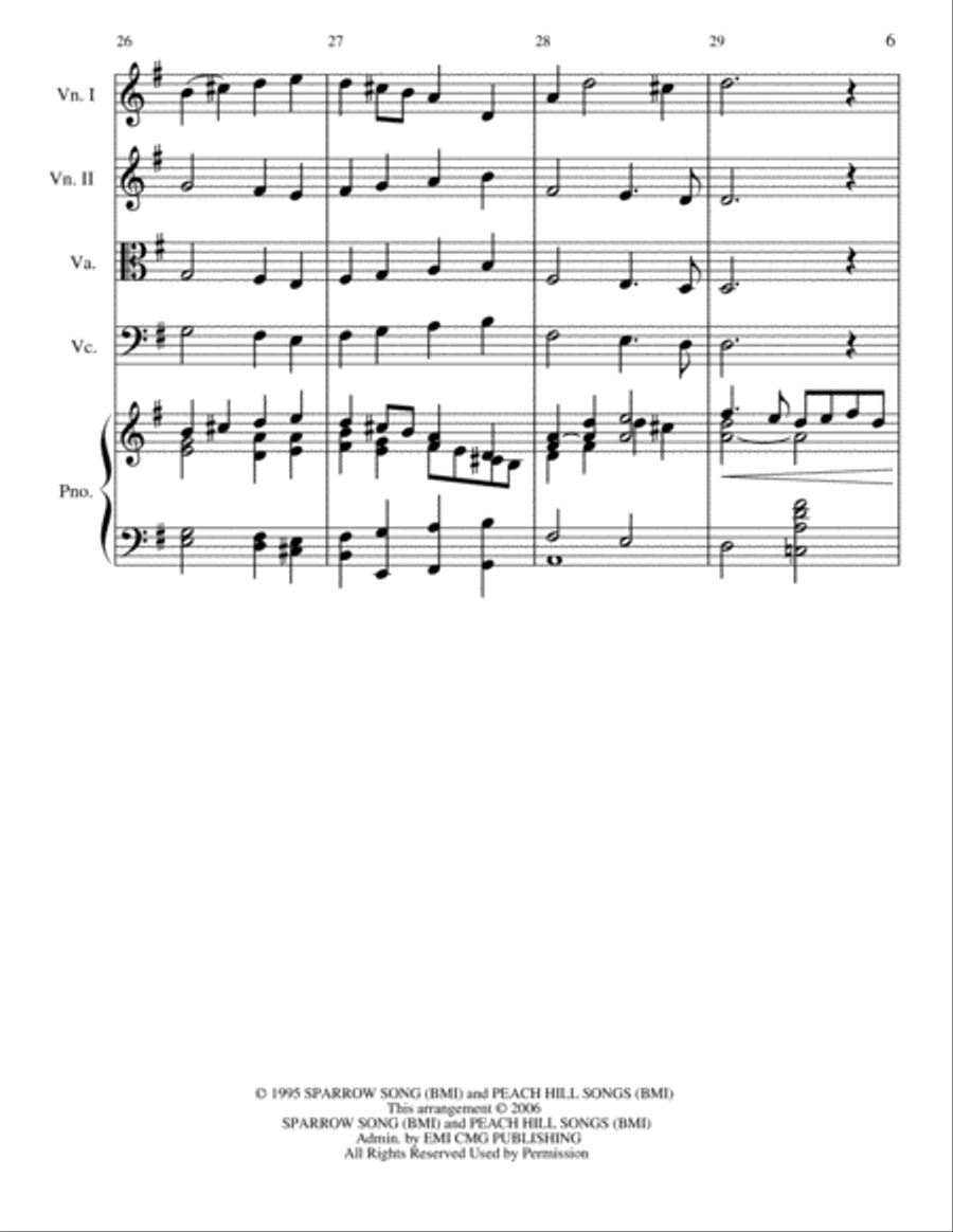 O Come All Ye Faithful Small Ensemble scores gallery preview page 6