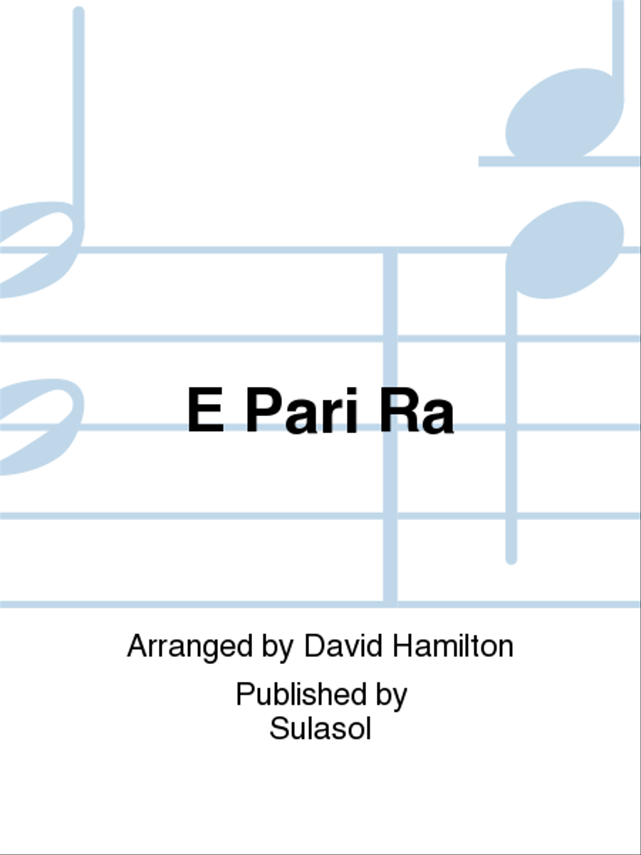 E Pari Ra E Pari Ra SSAA scores gallery preview page 1