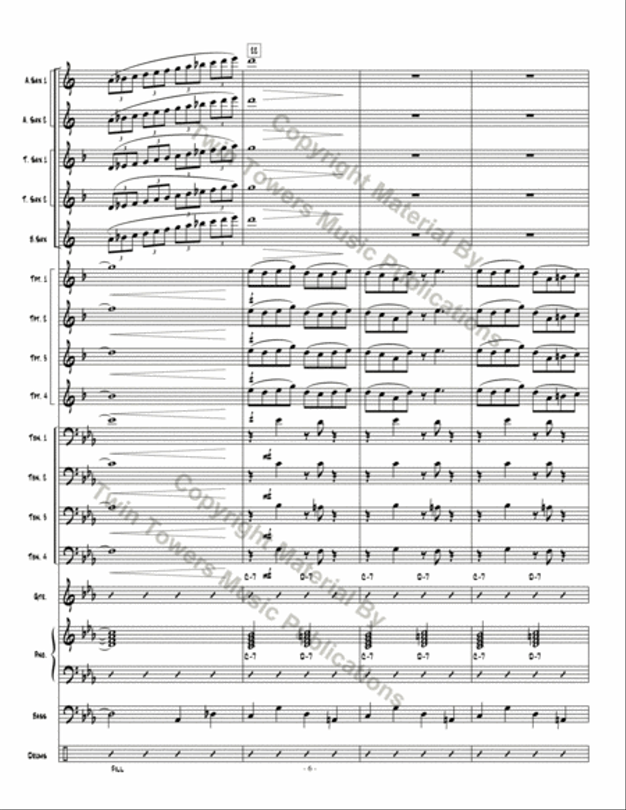 Dakashuffle Dakashuffle Jazz Ensemble scores gallery preview page 7