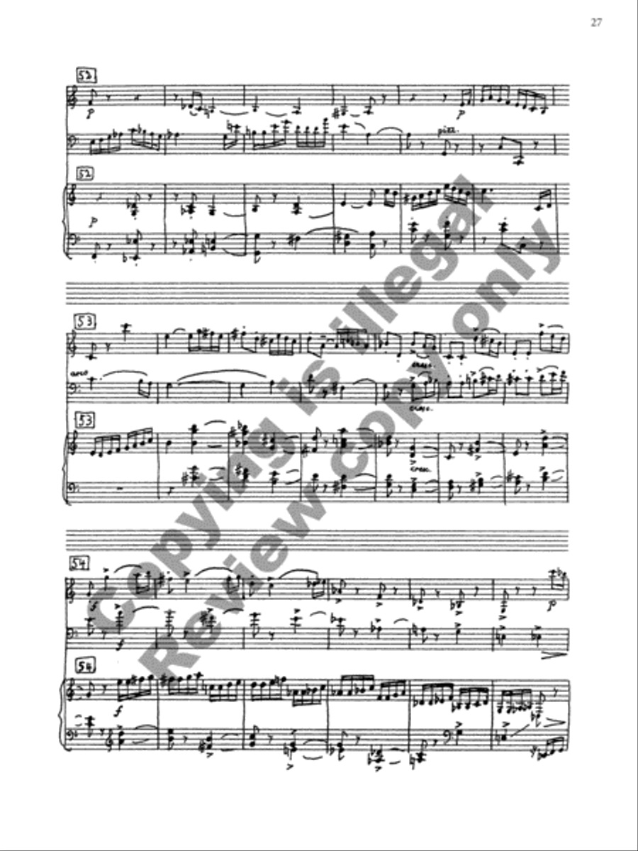 Trio Piano Trio scores gallery preview page 20
