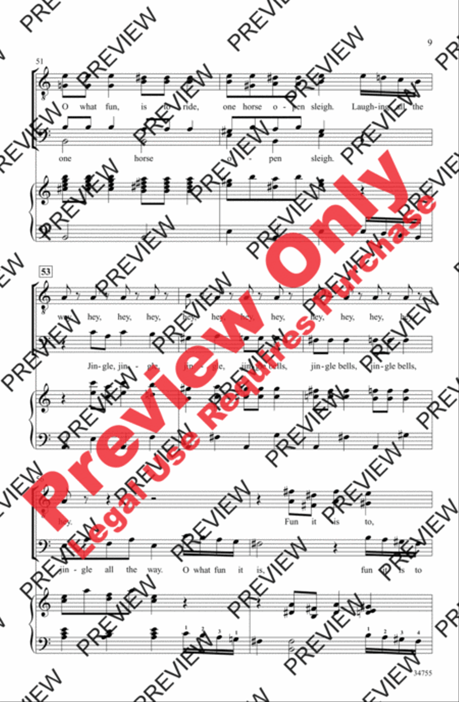 Nutcracker Jingles Nutcracker Jingles Men's Choir scores gallery preview page 21