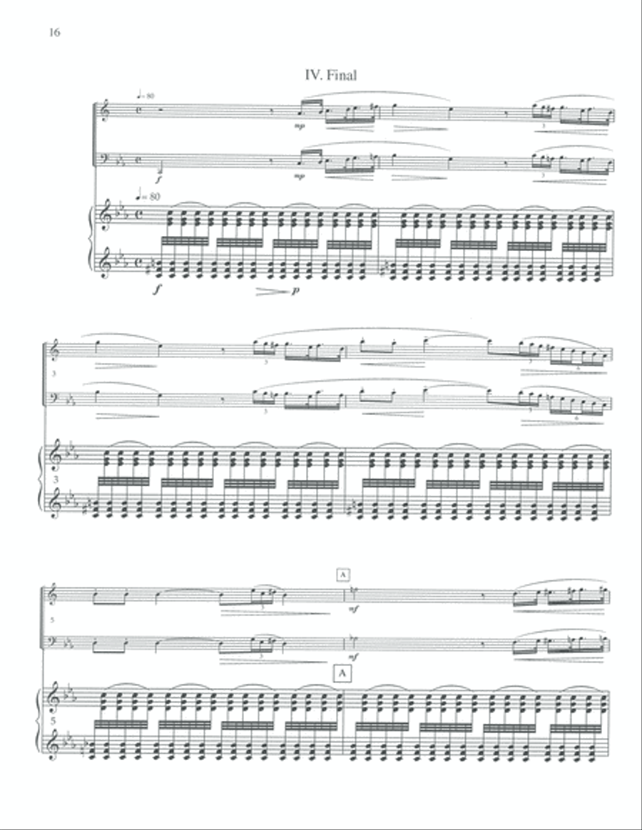 Concerto #2 Alto Saxophone scores gallery preview page 7