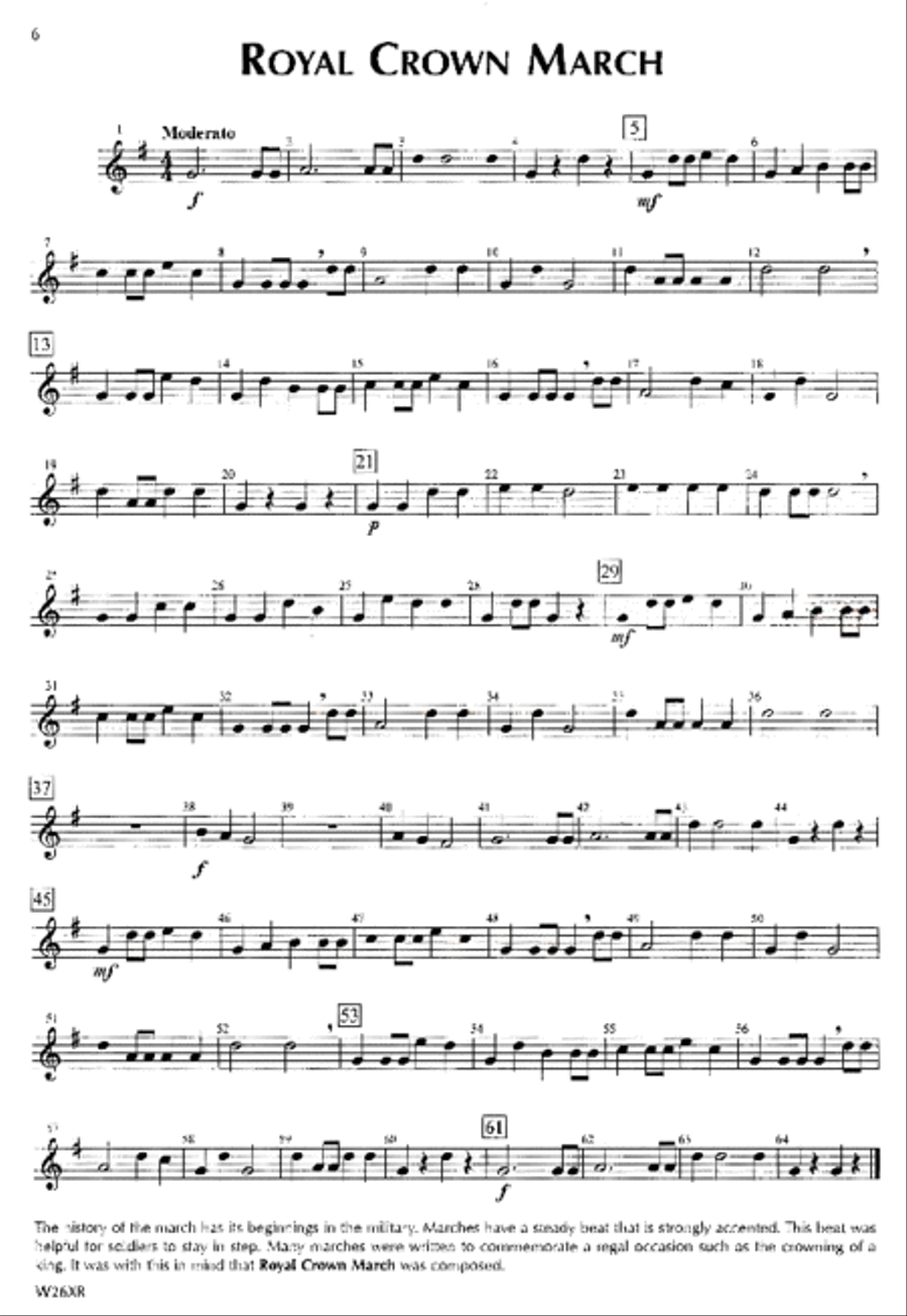 Standard of Excellence First Performance, Eb Baritone Sax Concert Band Methods scores gallery preview page 2
