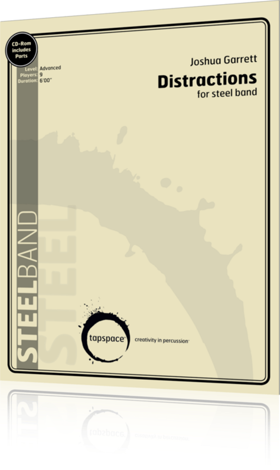 Distractions Steel Drum Band scores gallery preview page 1