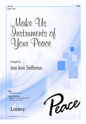 Book cover for Make Us Instruments of Your Peace
