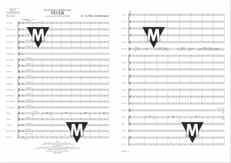 Fever Brass Band scores gallery preview page 2