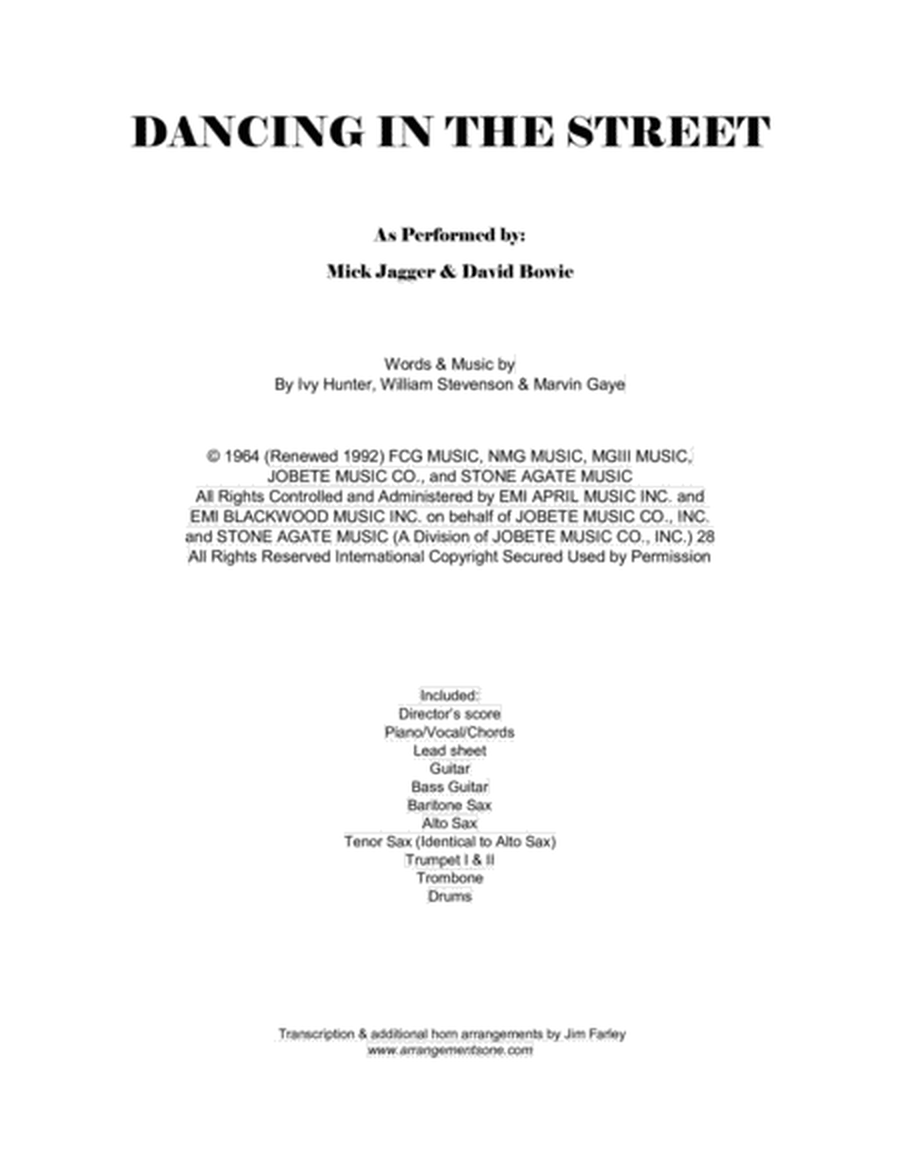 Dancing In The Street image number null