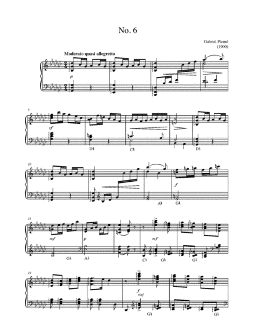 Sight-Reading Pieces for Harp Harp scores gallery preview page 4