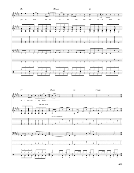 Limelight by Rush Guitar - Digital Sheet Music