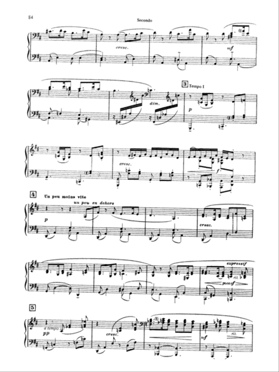 Schmitt: Album of Piano Duets, Volume II Piano Duet scores gallery preview page 3