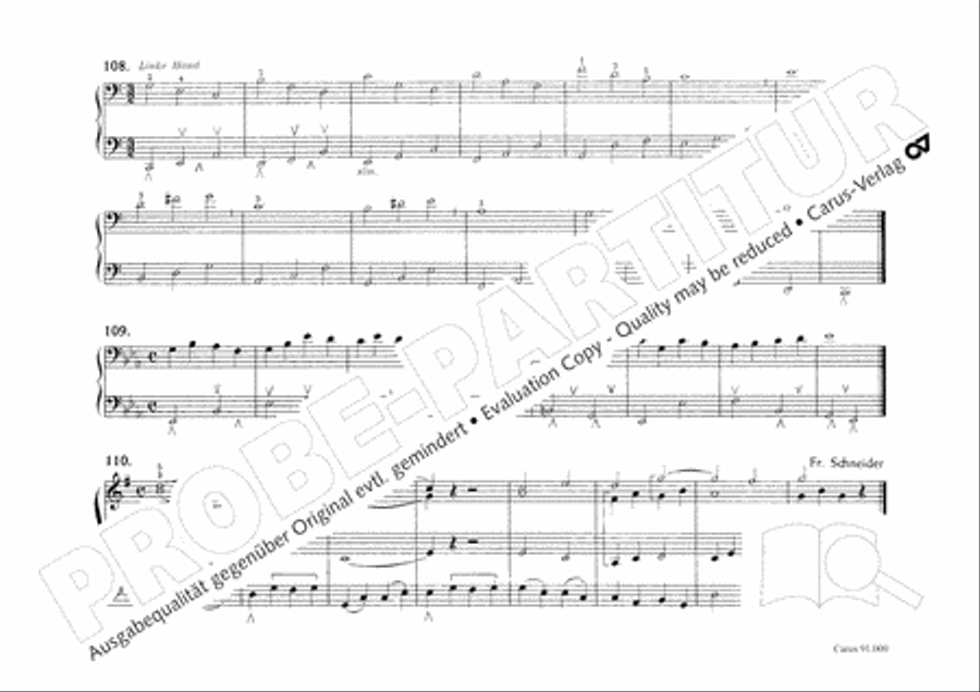Orgelschule Orgelschule Organ scores gallery preview page 84