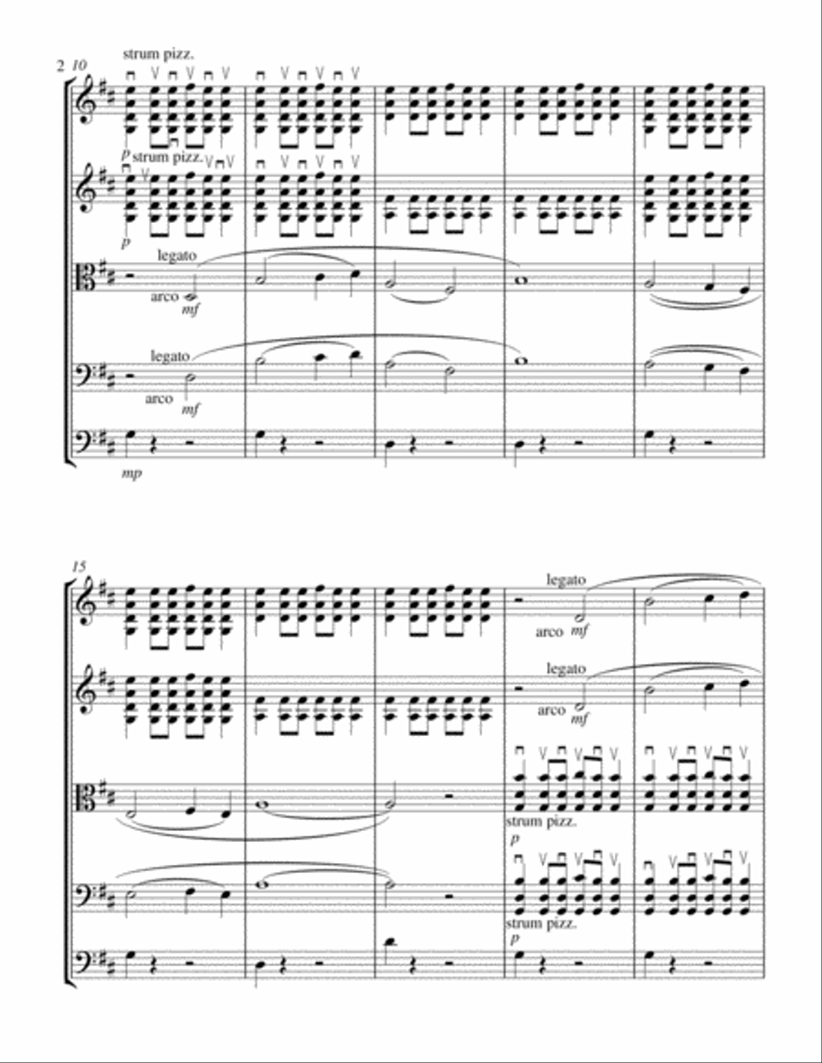 Articulations - Score String Orchestra scores gallery preview page 4