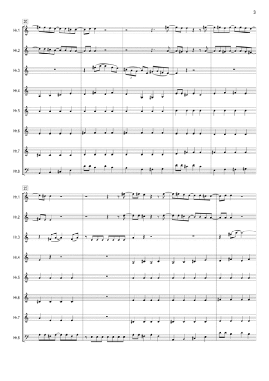 Waterloo Horn scores gallery preview page 3