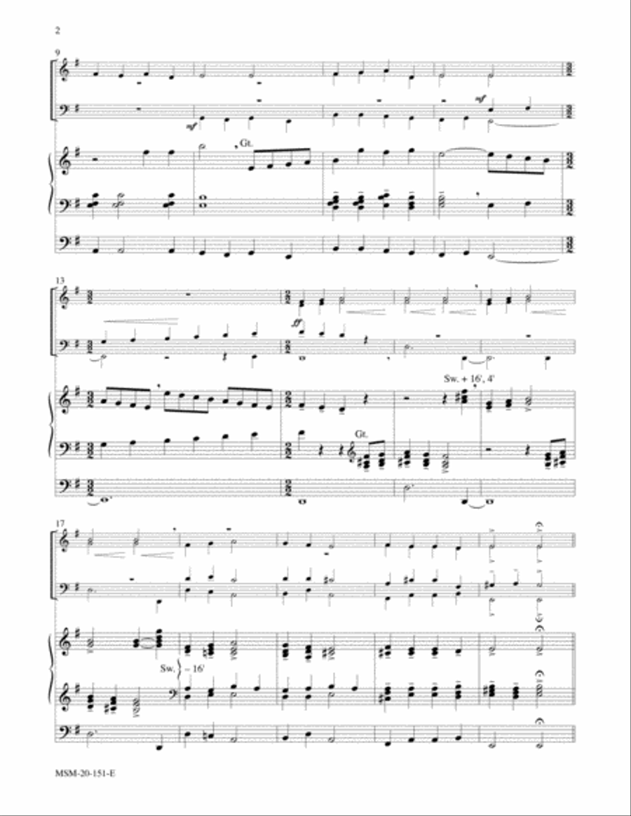 On This Day Earth Shall Ring Trumpet scores gallery preview page 2