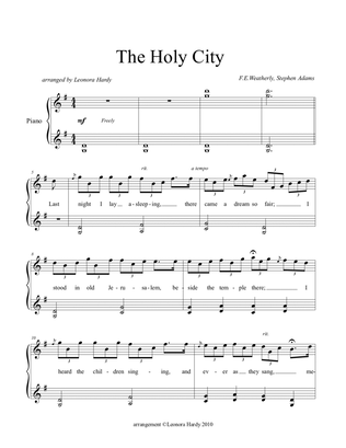 The Holy City (Celtic feel with contemporary touch)