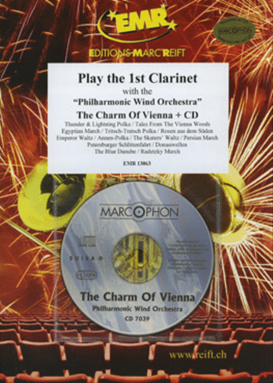 Play The 1st Clarinet With The Philharmonic Wind Orchestra Concert Band scores gallery preview page 1