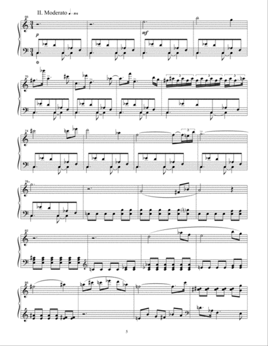 Bachiana Dodecafonica - 6 Preludes and Fugues for Solo Piano Piano Solo scores gallery preview page 6