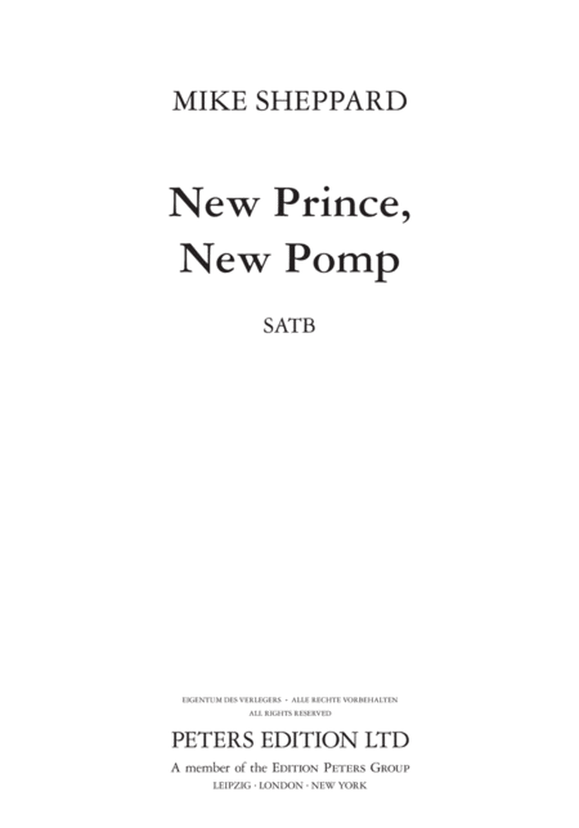 New Prince, New Pomp