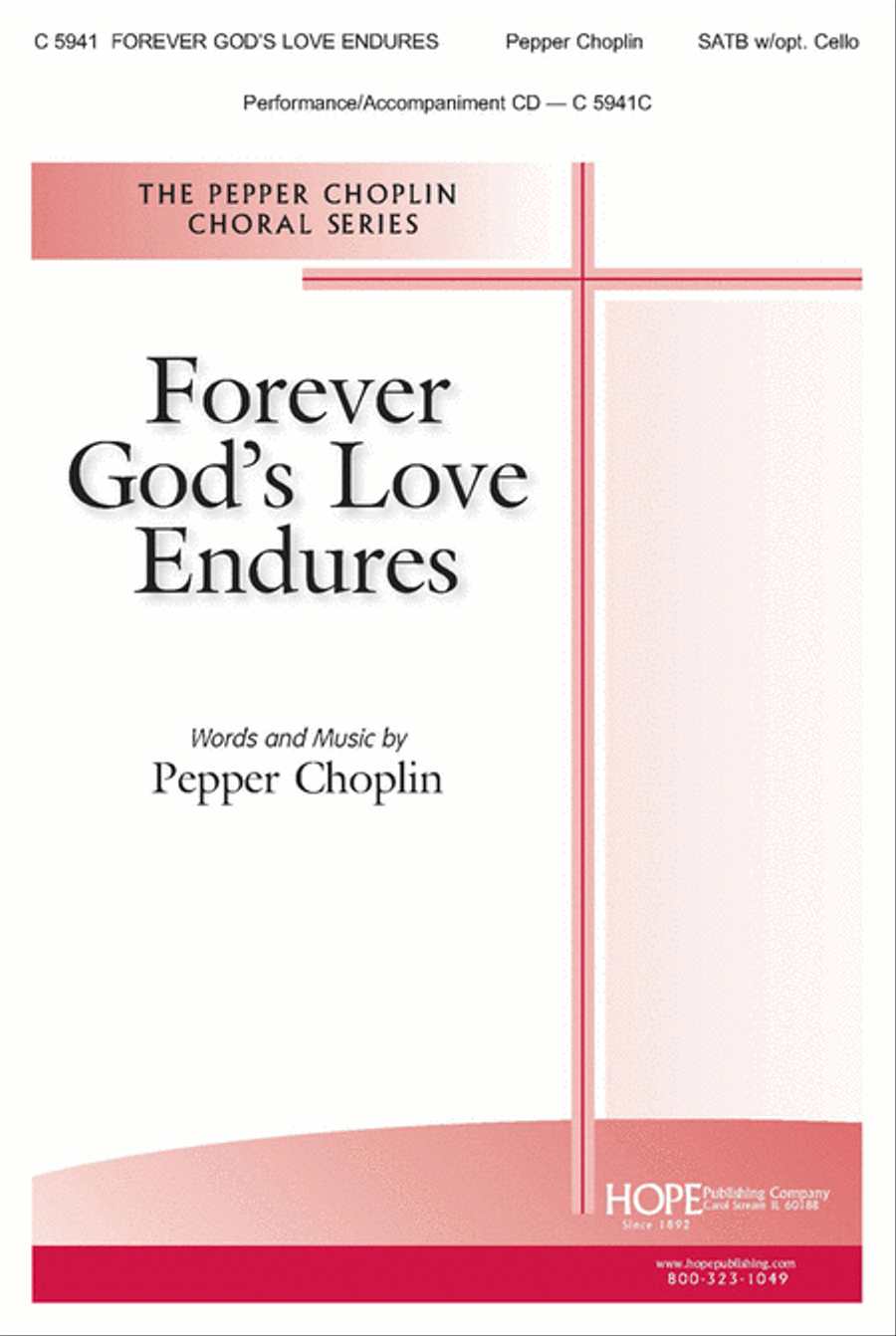 Forever God's Love Endures 4-Part scores gallery preview page 1
