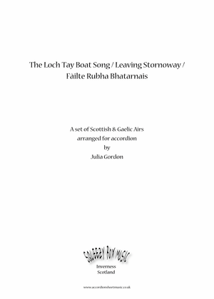 Book cover for The Loch Tay Boat Song / Leaving Stornoway / Fàilte Rubha Bhaternis
