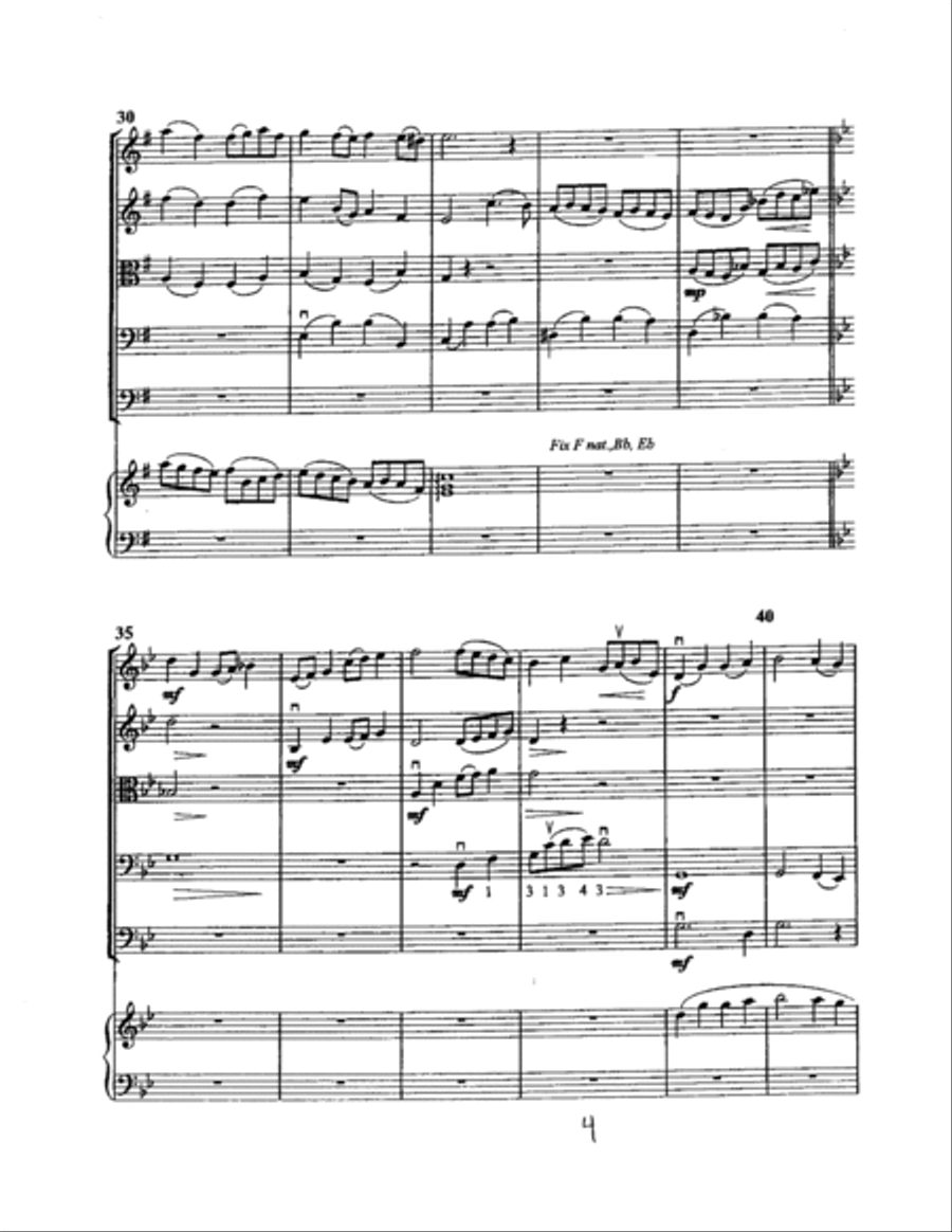 English Country Dance Suite 1 Orchestra scores gallery preview page 5