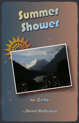 Book cover for Summer Shower for Cello Duet