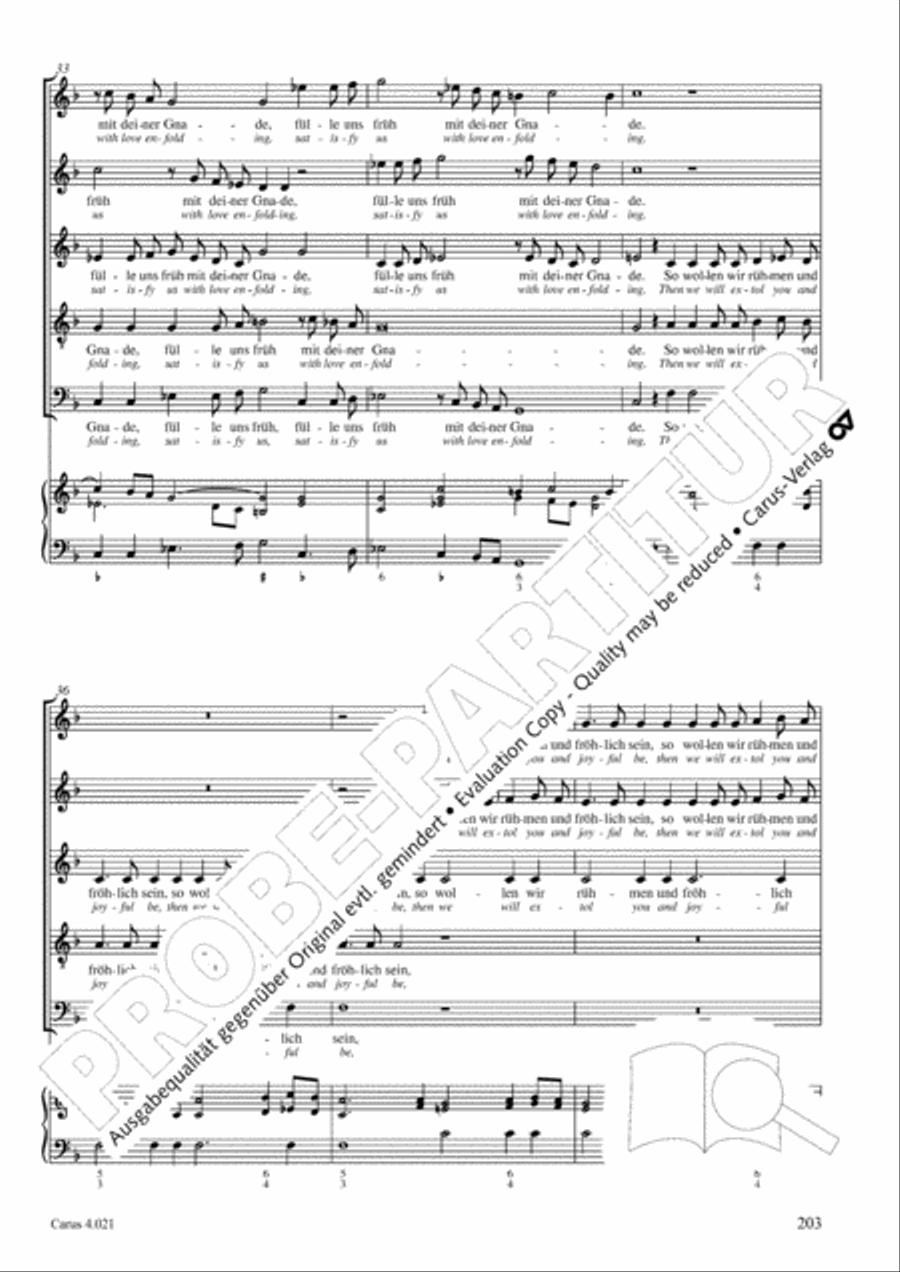 Schein: Israelsbrunnlein. Fontana d'Israel. Complete edition Choir scores gallery preview page 210