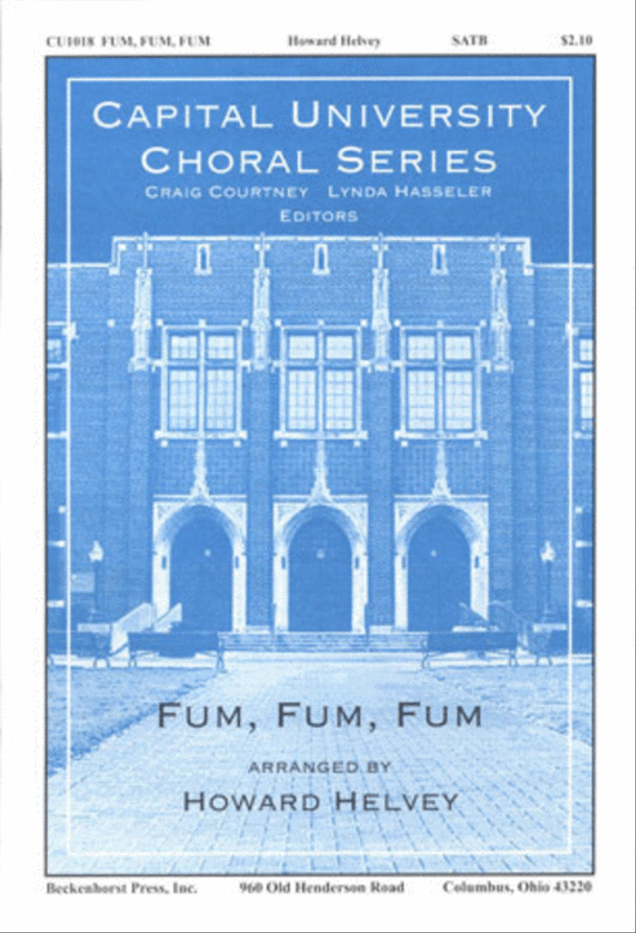 Fum, Fum, Fum - SATB 4-Part scores gallery preview page 1