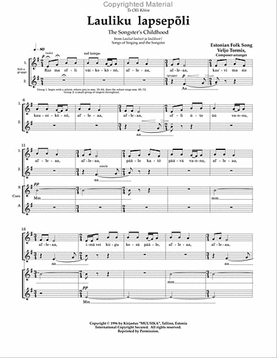 lauliku lapsepoli SA scores gallery preview page 2