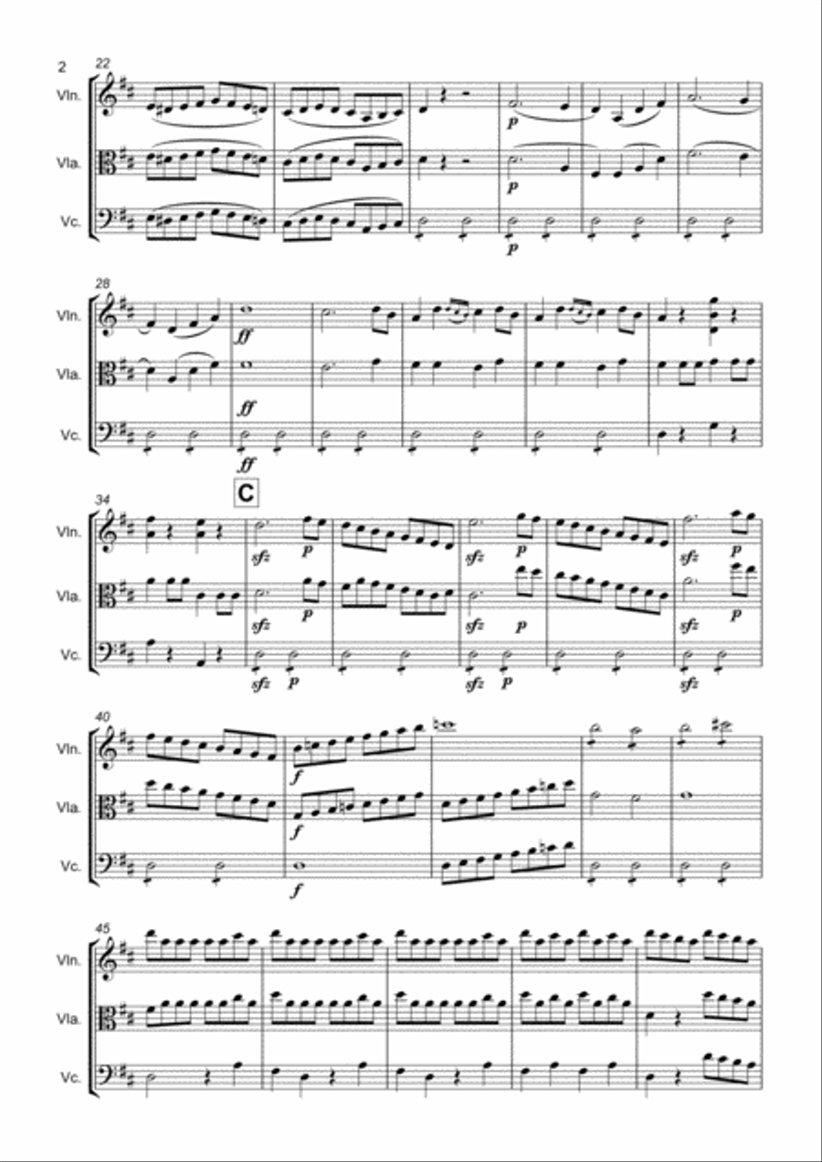W.A. Mozart, Ouverture from 