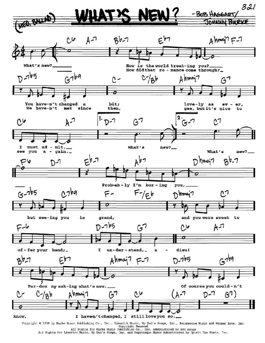 What's New? Voice scores gallery preview page 1