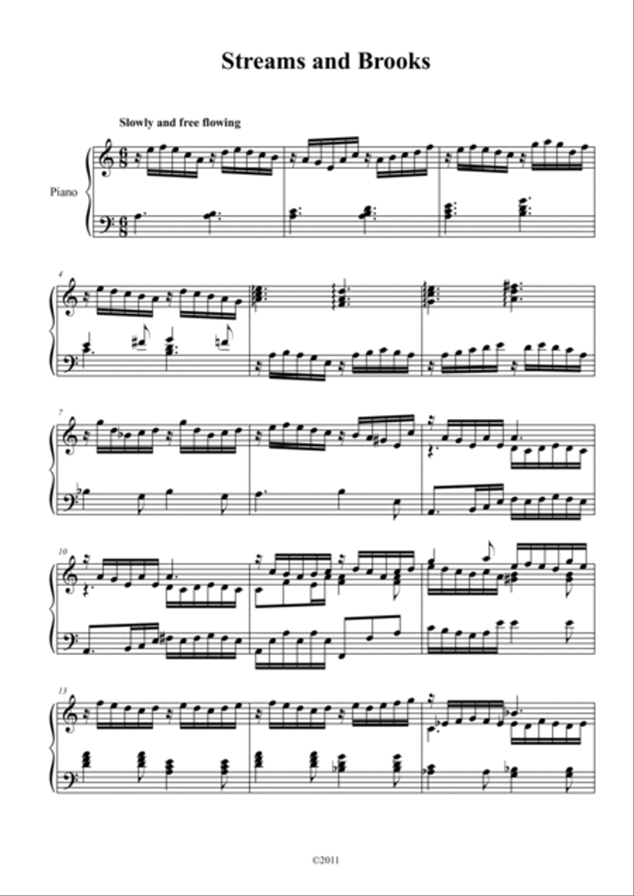 English Portraits ( 3 Piano pieces) Piano Solo scores gallery preview page 4
