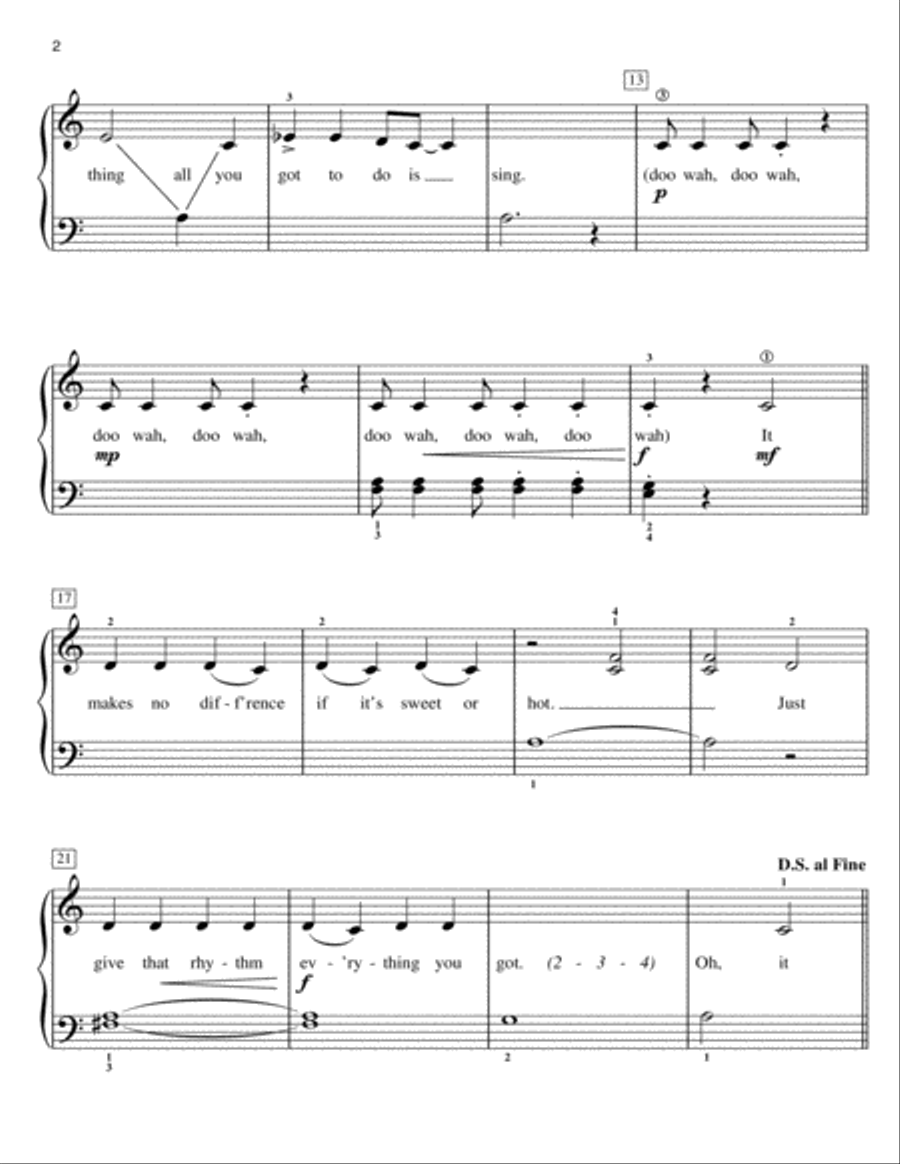 It Don't Mean a Thing If It Ain't Got That Swing Piano Method scores gallery preview page 2
