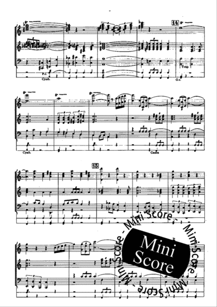 Crassus en Spartacus Crassus en Spartacus Concert Band scores gallery preview page 8