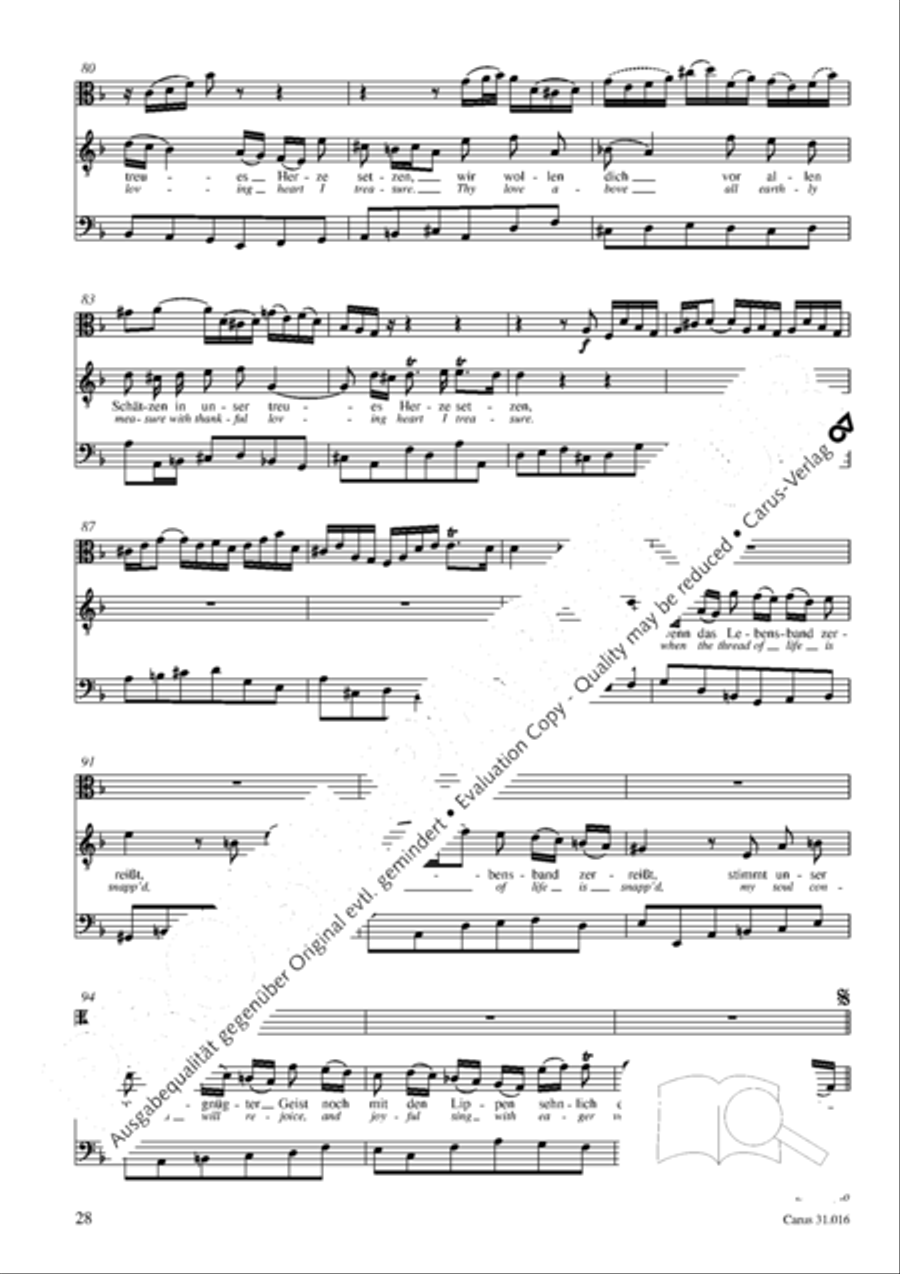 Lord God, thy praise we sing (Herr Gott, dich loben wir) ATB scores gallery preview page 29